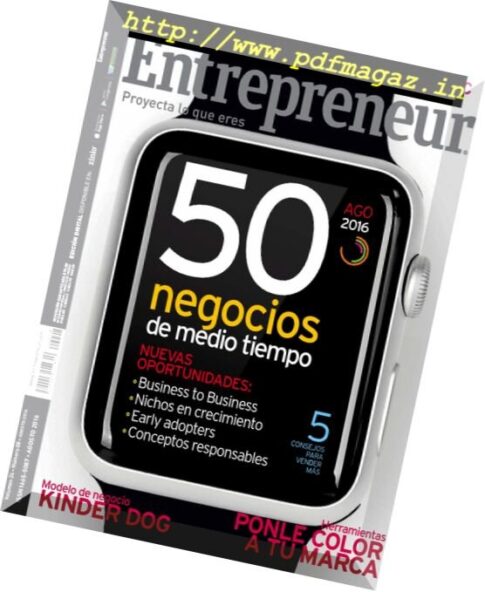Entrepreneur Mexico – Agosto 2016