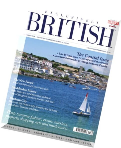 Exclusively British — July-August 2016