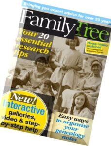 Family Tree UK – August 2016