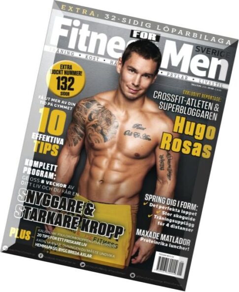 Fitness For Men Sweden — Maj-Juni 2016