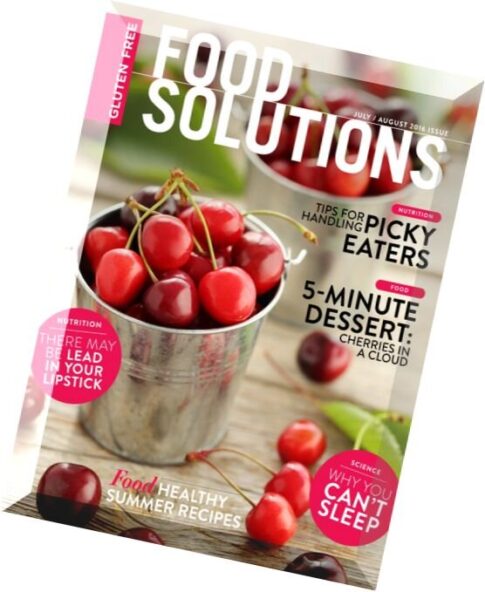 Food Solutions Magazine — July-August 2016