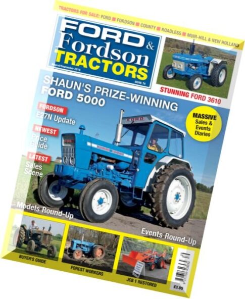 Ford & Fordson Tractors – August-September 2016