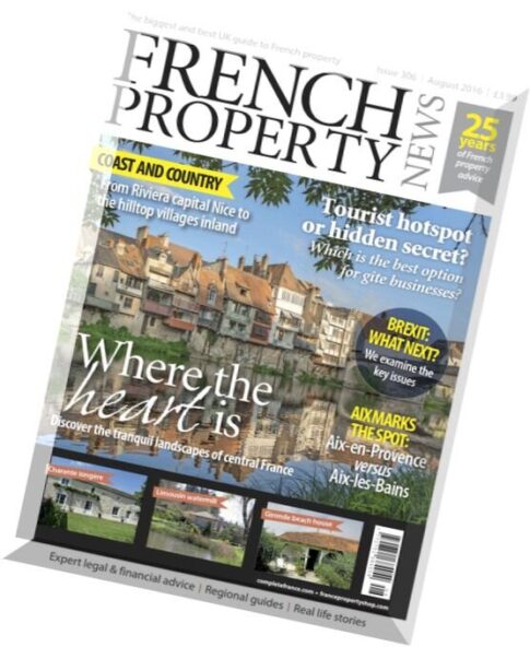 French Property News – August 2016