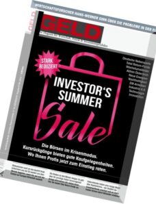 Geld Magazine – Juli 2016