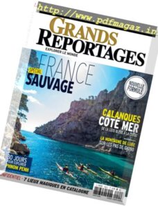 Grands Reportages – Aout 2016
