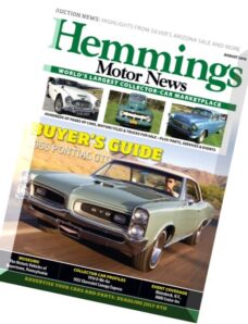 Hemmings Motor News – August 2016