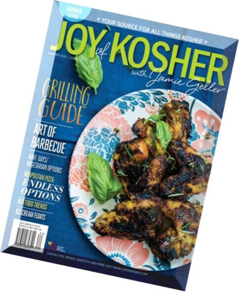 Joy of Kosher – Summer 2016