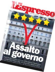 L’Espresso – 30 Giugno 2016