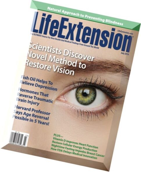 Life Extension Magazine — July 2016
