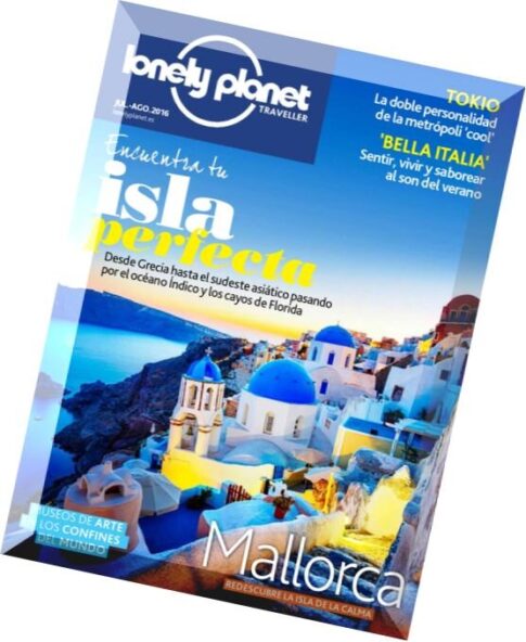 Lonely Planet Traveller Spain – Julio-Agosto 2016