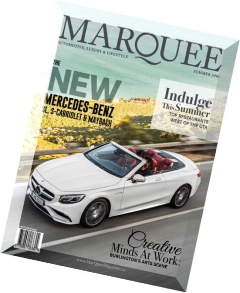 MarQuee Magazine — Summer 2016