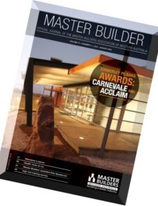 Master Builders Western Australia – July-August 2016