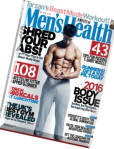 Men’s Health UK – August 2016