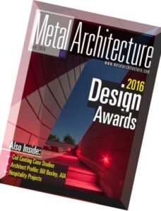 Metal Architecture — July 2016