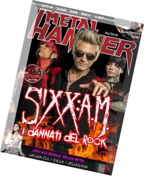 Metal Hammer Italia — Numero 4, 2016