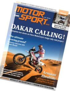 Motor Sport India – July-August 2016