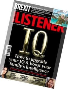 New Zealand Listener — 9 July 2016