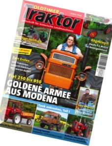 Oldtimer Traktor – August 2016