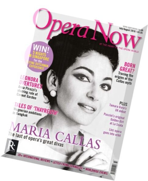 Opera Now – July-August 2016