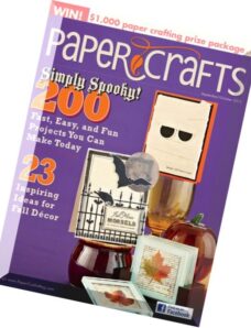 Paper Crafts – September-October 2011