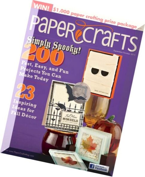 Paper Crafts – September-October 2011