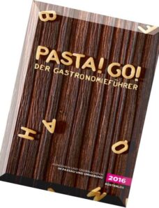 PASTA! GO! — Der Gastronomiefuhrer 2016