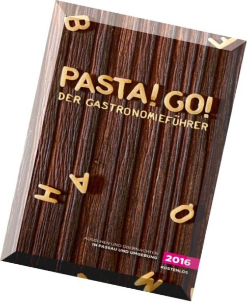 PASTA! GO! – Der Gastronomiefuhrer 2016