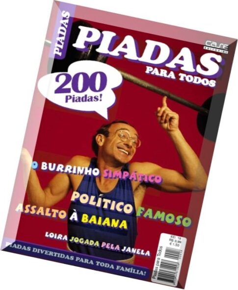 Piadas Para Todos Brazil – Issue 18, Marco 2016