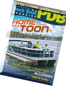 Pontoon & Deck Boat — August 2016