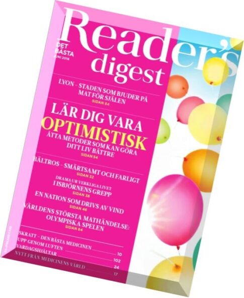 Reader’s Digest Sweden – Juni 2016