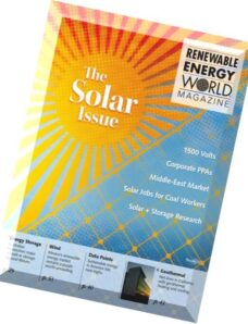 Renewable Energy World – July-August 2016
