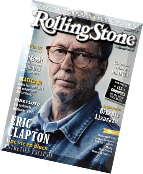 Rolling Stone France – Juillet-Aout 2016