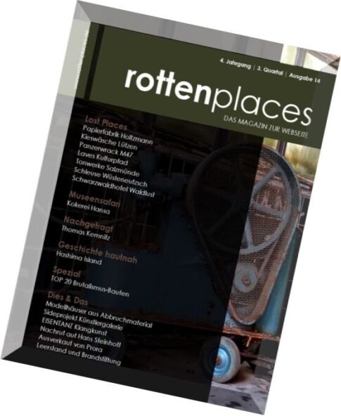 Rottenplaces Magazin — Nr.3, 2016