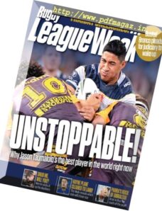 Rugby League Week – 28 July 2016