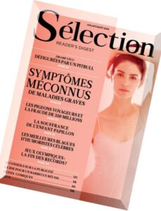 Selection Reader’s Digest France – Juillet-Aout 2016