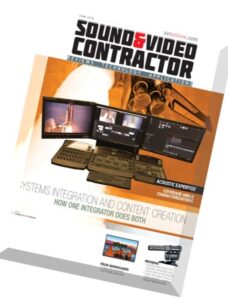Sound & Video Contractor – June 2016