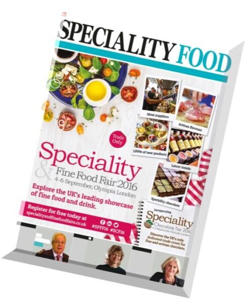 Speciality Food – July-August 2016