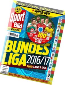 Sport Bild – Bundesliga 2016-17