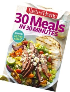 Taste Of Home — 30 Meals in 30 Minutes 2016