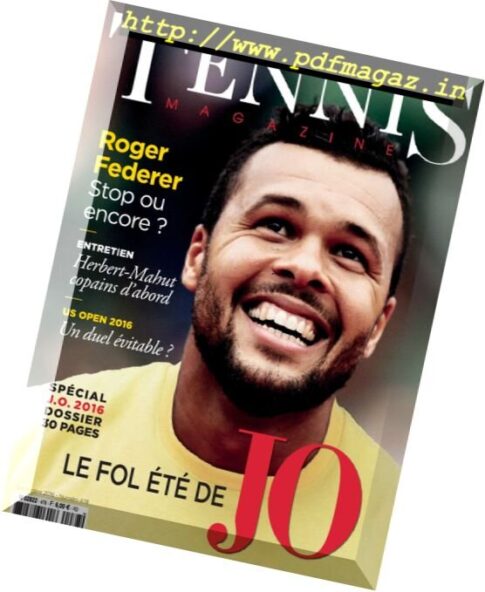 Tennis Magazine – Septembre 2016