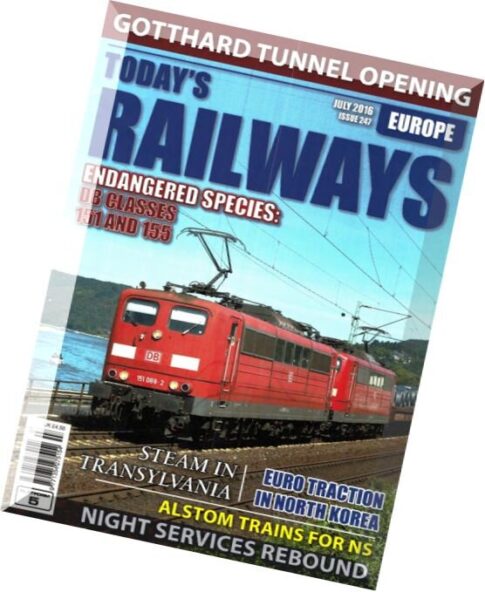 Todays Railways Europe — July 2016