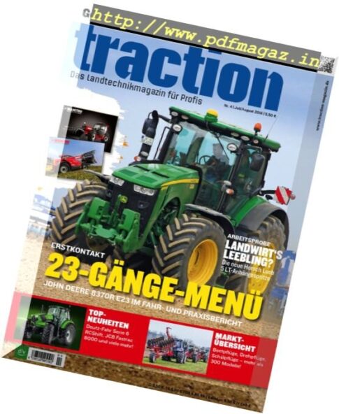 Traction Germany – Juli-August 2016
