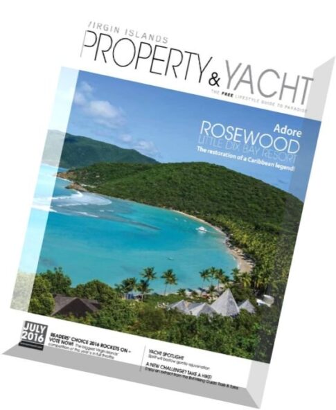 Virgin Islands Property & Yacht — July 2016