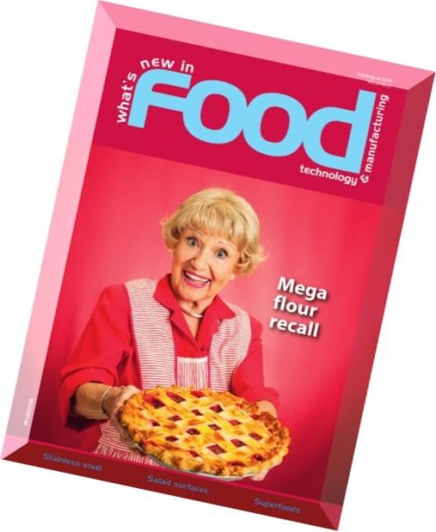 What’s New in Food Technology & Manufacturing — July-August 2016