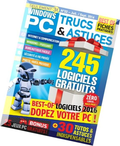 Windows PC Trucs et Astuces — Juillet-Septembre 2016
