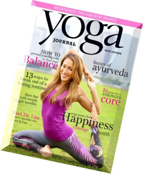 Yoga Journal Singapore – June-July 2016