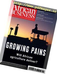 African Business — August-September 2016
