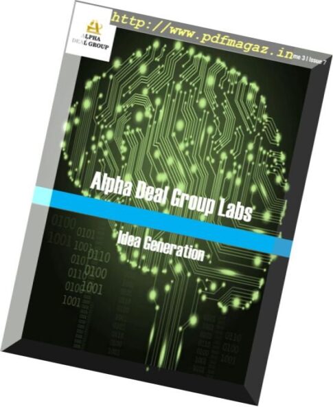 Alpha Deal Group Labs – July 2016