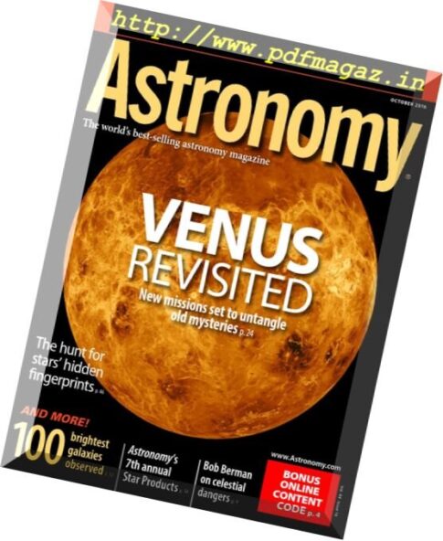Astronomy — October 2016