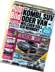 Auto Bild Germany – 12 August 2016